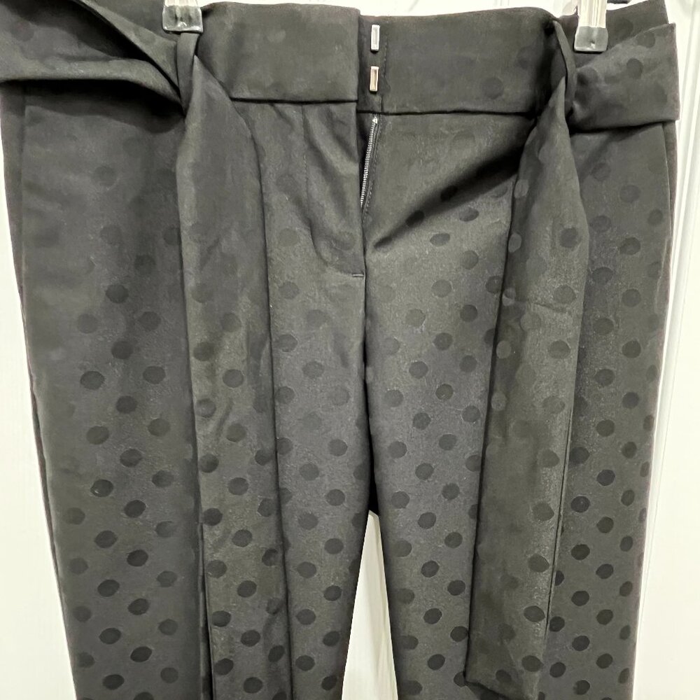 Ann Taylor Petite Black Pants with belt